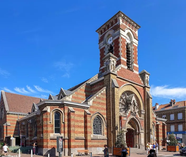 Église catholique Notre-Dame-du-Sacré-Cœur à Malo-les-Bains